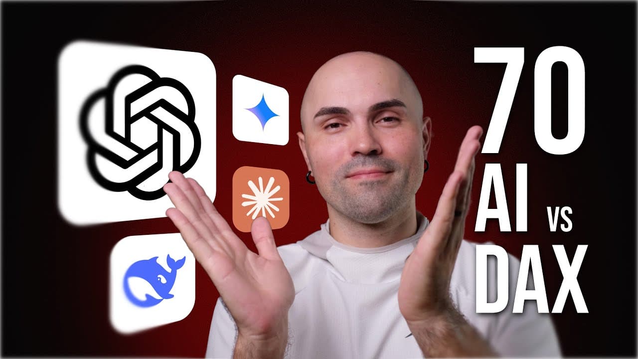 I Tested 70 AI Models on DAX